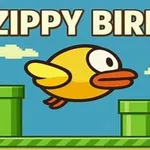 Metti alla prova i tuoi riflessi in Zippy Bird, una sfida arcade frenetica. Guida il tuo uccello attraverso tubi infiniti e punta al punteggio più alto. Gioca…