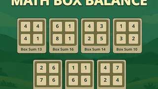 Affina la tua mente con Math Box Balance, un puzzle numerico divertente e stimolante. Scambia i blocchi per eguagliare le somme in ogni scatola e metti alla…