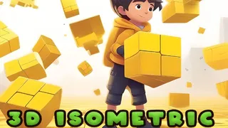 Metti alla prova il tuo ragionamento spaziale in questo ingegnoso puzzle isometrico. Pianifica il percorso per eliminare tutti i blocchi gialli senza rimanere…