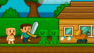 Guia en Steve i protegeix Baby Noob dels monstres en aquesta emocionant aventura 2D. Neteja cada àrea i recull objectes per assegurar un viatge segur fins al…