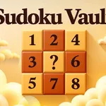 Sudoku Vault: clàssic trencaclosques de números. Graelles de 4x4 a 9x9, 4 nivells. Usa notes i verificació per millorar la teva lògica. Comença a resoldre avui!