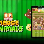 Combina animals simpàtics en aquest addictiu trencaclosques de fusió! Deixa caure i combina criatures idèntiques estratègicament per crear-ne de noves i…