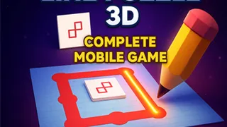 Posa a prova la teva precisió i concentració a Line Puzzle 3D. Guia el teu llapis per resseguir formes complexes en un entorn interactiu per a un repte…