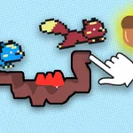 Allibera la teva creativitat en aquest joc de dibuix únic on dissenyes el nivell! Desafia un amic, dibuixa camins i corre cap a la gla. Juga ara gratis.