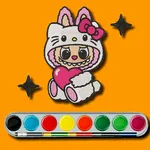 Desferma la creativitat amb Labubu Coloring Adventure, un joc de pintar online divertit i fàcil per a totes les edats. Tria colors d'una àmplia paleta per…