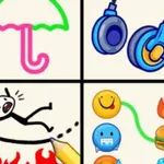 Posa a prova la teva lògica i habilitats espacials a Dibuix d'una Sola Línia. Connecta tots els punts amb una línia contínua sense repassar. Juga ara gratis!