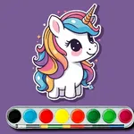 Desferma la teva creativitat en un món màgic d'unicorns. Tria entre una àmplia paleta de colors per donar vida a dibuixos bonics en aquest relaxant joc d'art.