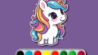 Desferma la teva creativitat en un món màgic d'unicorns. Tria entre una àmplia paleta de colors per donar vida a dibuixos bonics en aquest relaxant joc d'art.